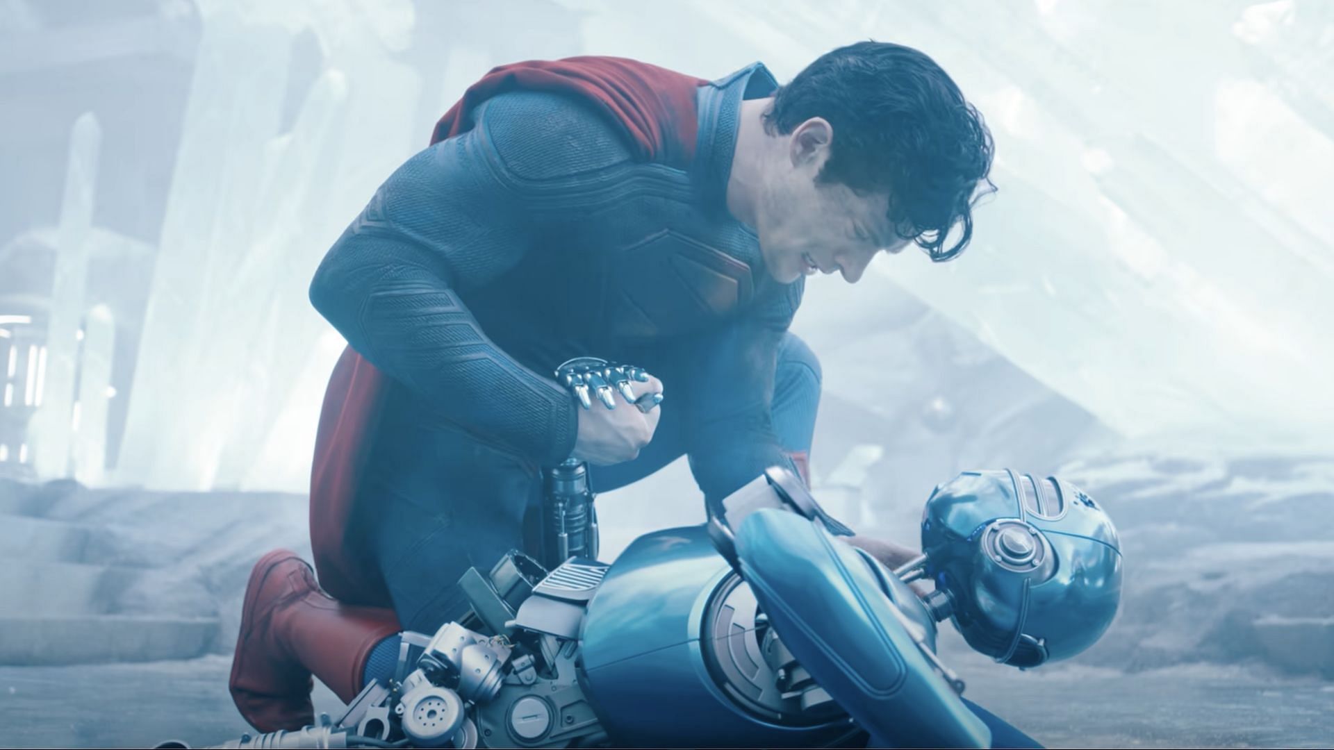 A still from Superman (Image via DC)