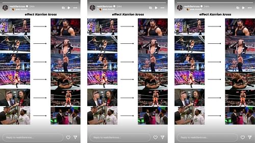 Kross claims he was responsible for several heel turns on Instagram.
