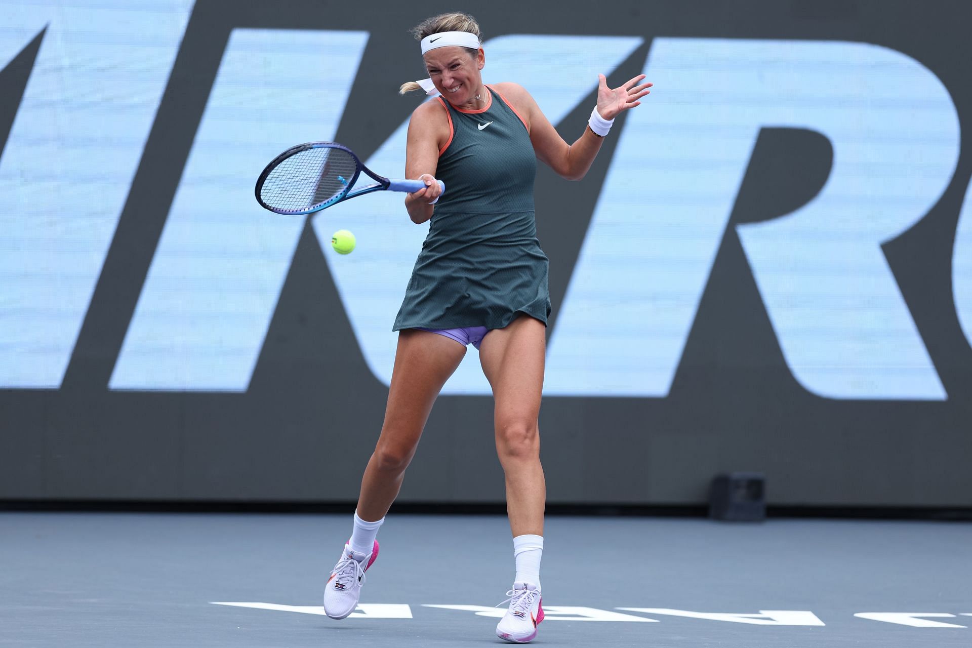 Victoria Azarenka at WTA 500 Guadalajara Open Akron (Image: Getty)