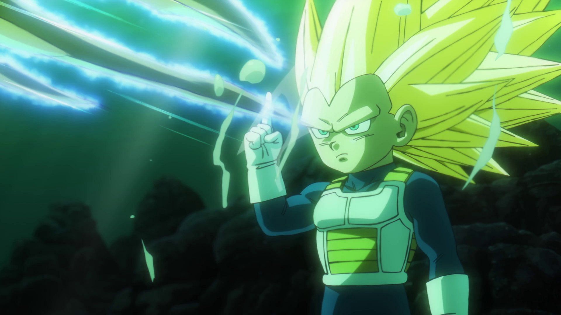 Vegeta Super Saiyan 3 (Image via Toei Animation)