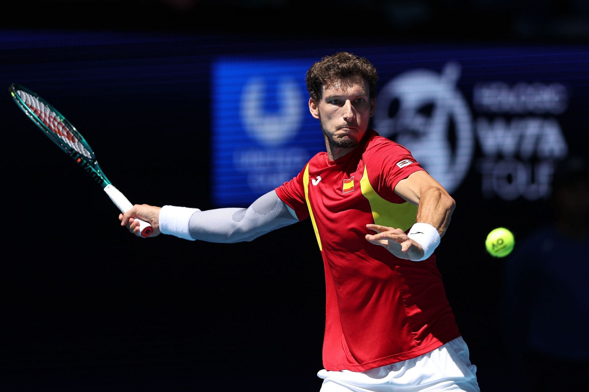 Pablo Carreno Busta at the United Cup 2025. (Photo: Getty)