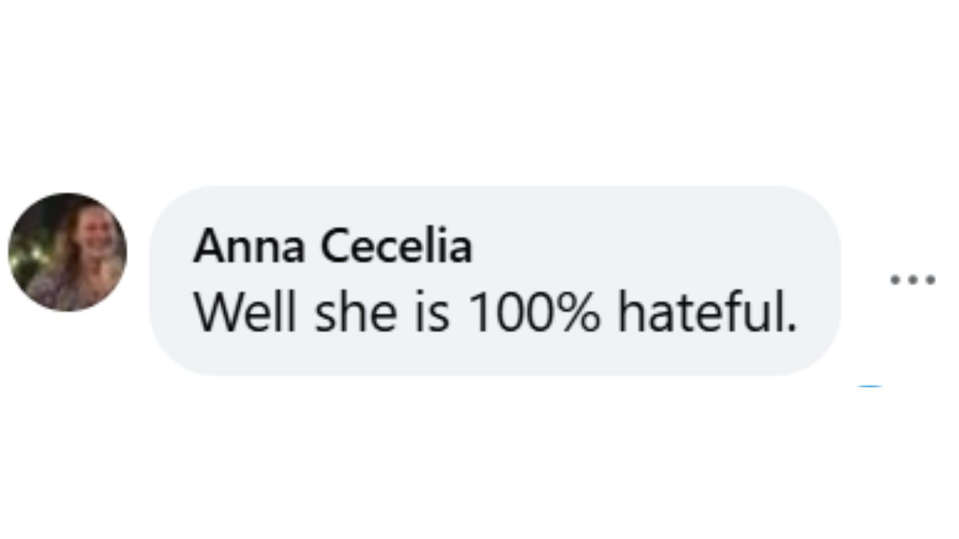 Anna&#039;s comment about Steffy (Image via Facebook/The Bold and the Beautiful)