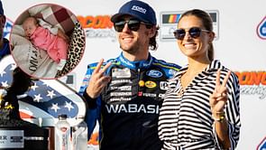 “Heart is full”: Ryan Blaney’s fiancée’s heartfelt reaction to holding IndyCar star Scott McLaughlin’s daughter