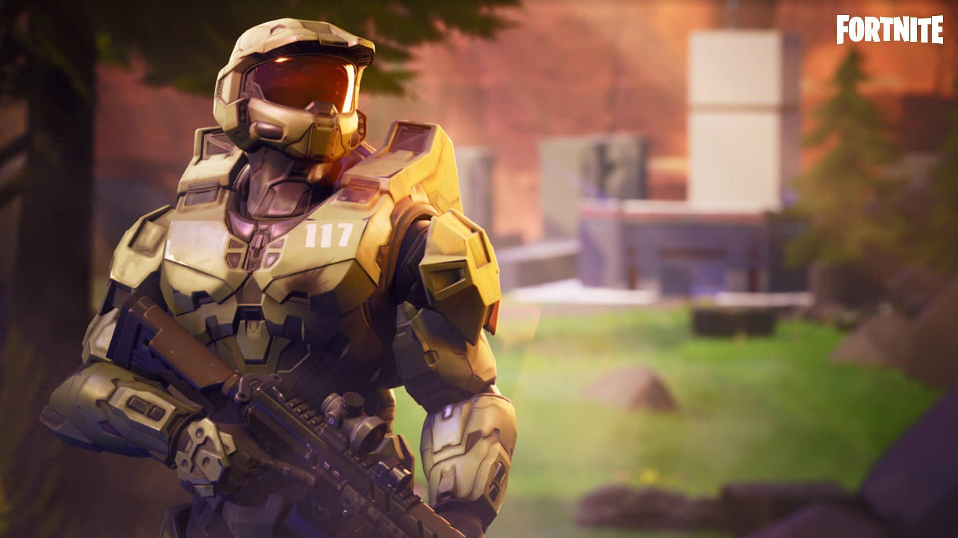 The Master Chief skin is now in Fortnite (Image via Epic Games)