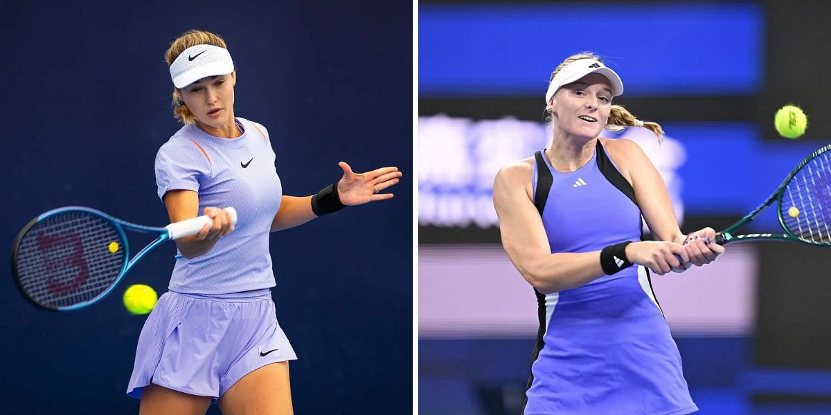 Anna Kalinskaya (L) and Ashlyn Krueger (R) (Source: Getty)