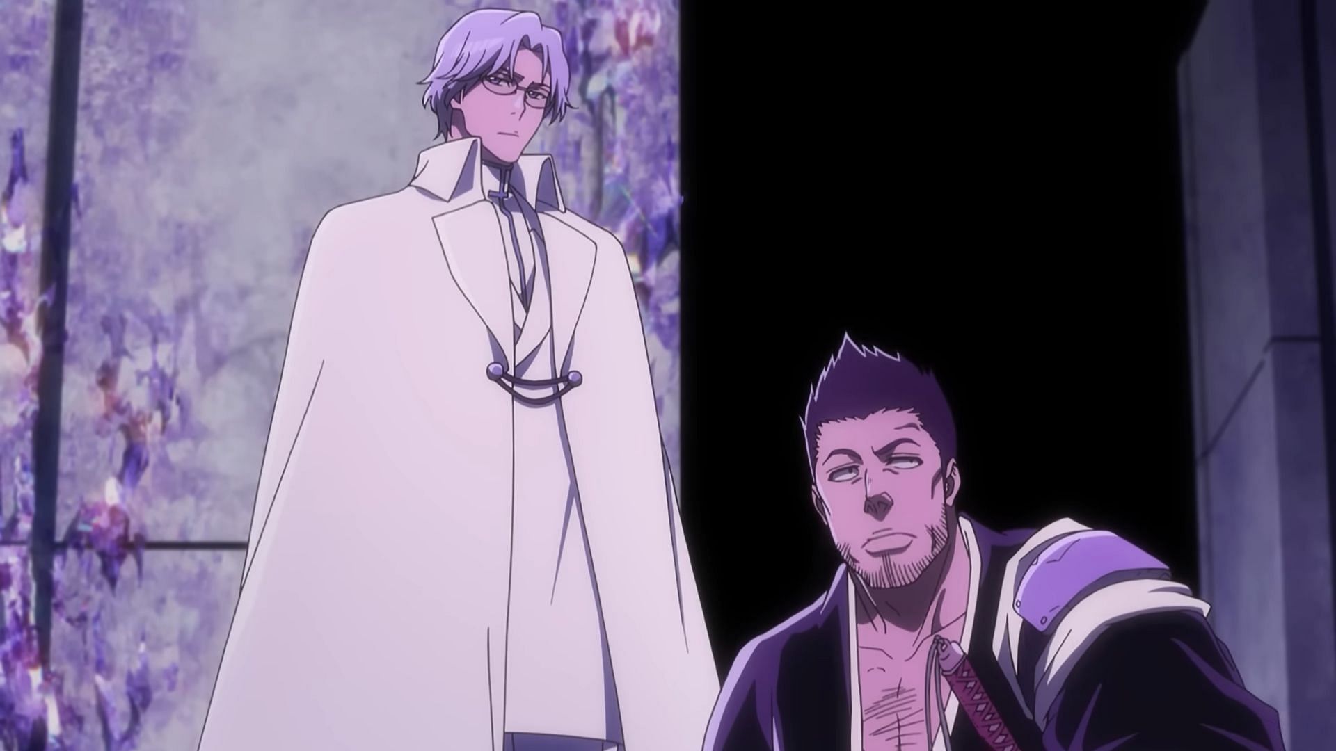 Ryuken and Isshin as seen in the Bleach TYBW part 3 finale (Image via Pierrot Films)