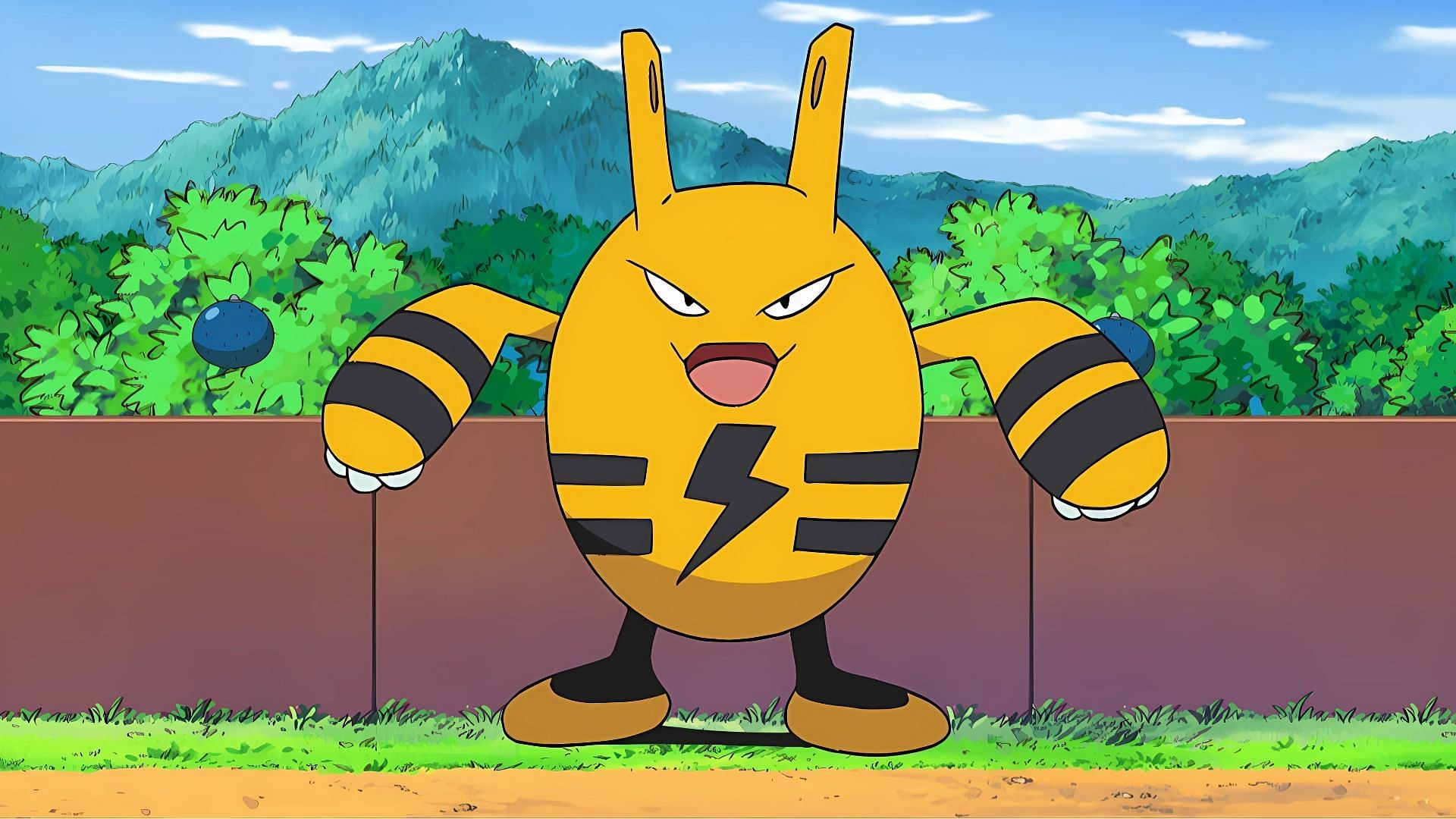 Elekid, as seen in the anime. (Image via The Pokemon Company)