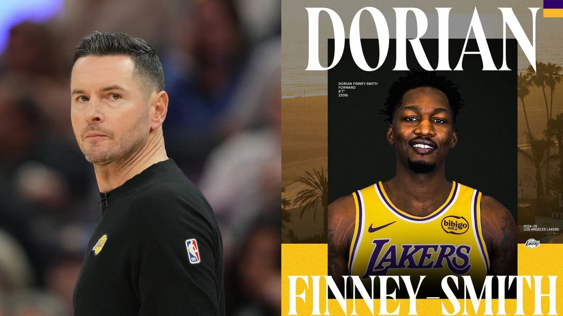 Dorian Finney-Smith talks about his role for the Lakers offensively and defensively (Photo credits: IMAGN, lakers on Instagram)