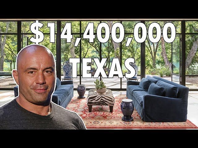 Inside Look At Joe Rogan's $14.4 Million Lakeside Mansion In Austin, Tx 