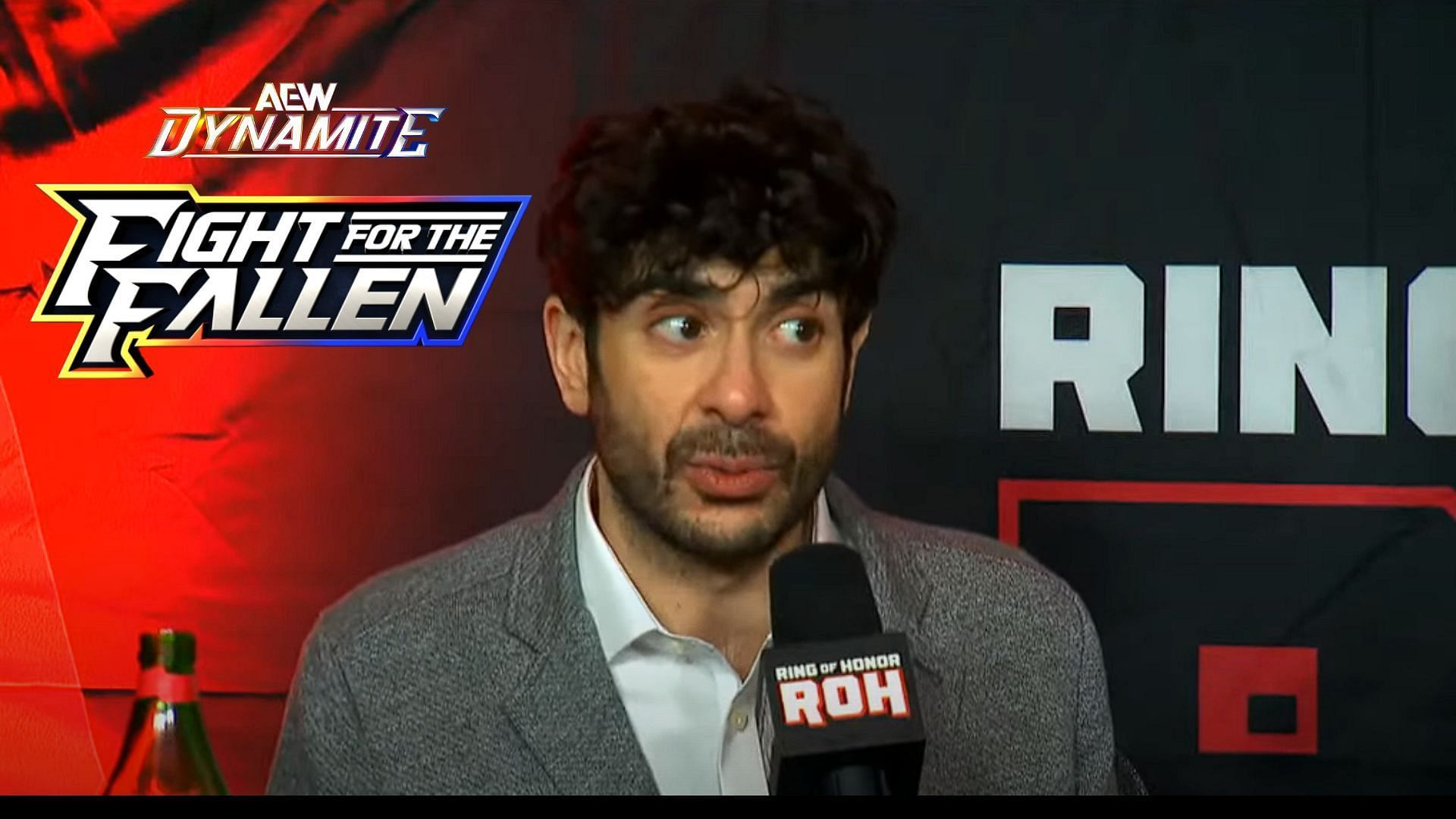 Tony Khan is the president of All Elite Wrestling [Photo courtesy of ROH