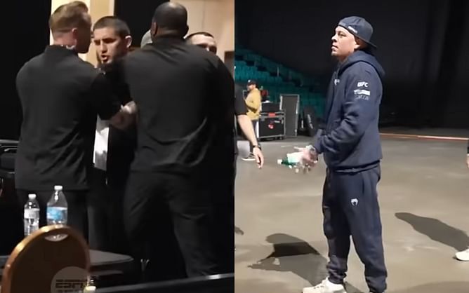 Brandon Royval opens up on Islam Makhachev-Nate Diaz scuffle at UFC 310, names who threw first bottle: "That is just the truth"