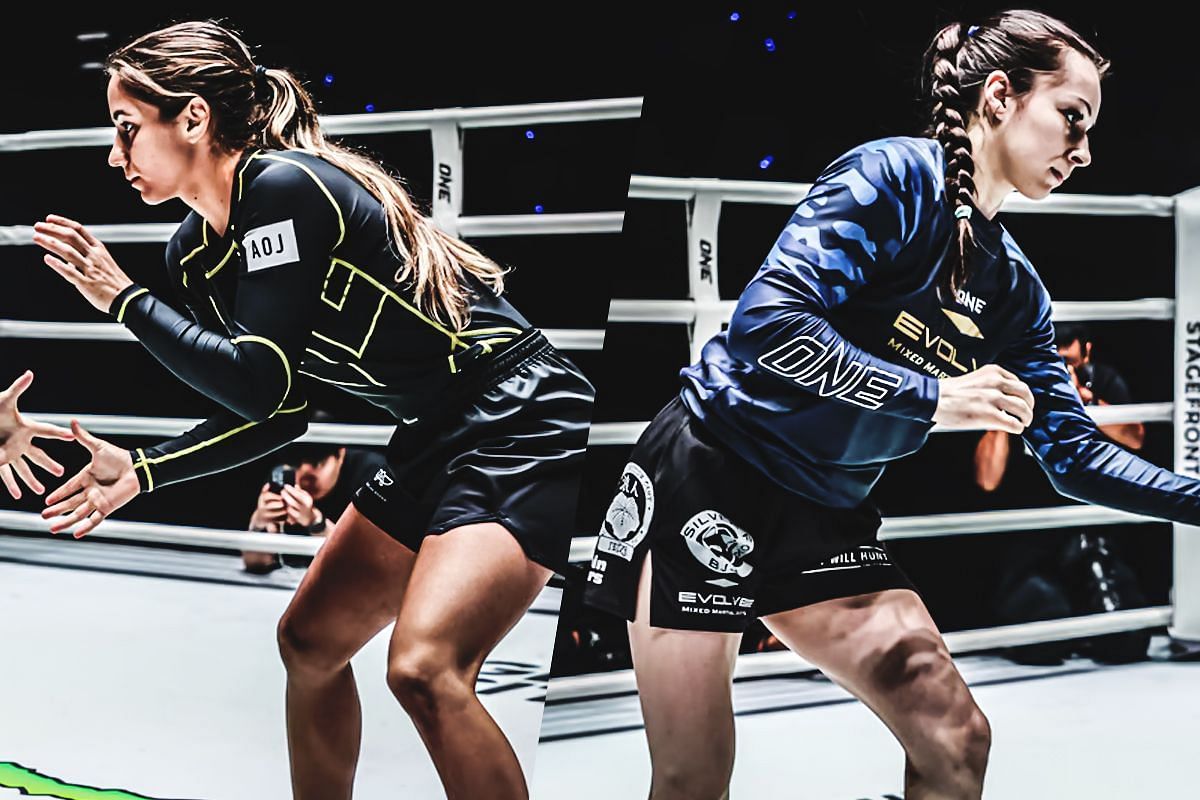 Mayssa Bastos (Left) faces Danielle Kelly (Right) in a rematch