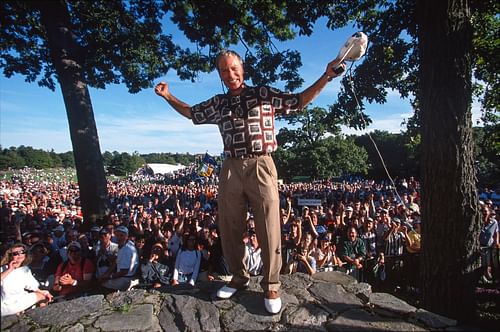 Ben Crenshaw during the 1999 Ryder Cup - Source: Getty