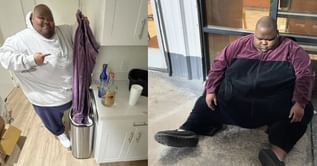"Bout time…let’s go Dave" — Netizens react to Dave Blunts parting ways with his purple tracksuit as he takes a step toward bettering his health