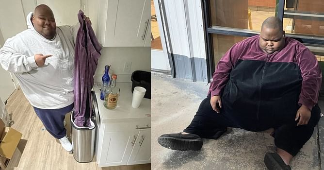 "Bout time…let’s go Dave" — Netizens react to Dave Blunts parting ways with his purple tracksuit as he takes a step toward bettering his health