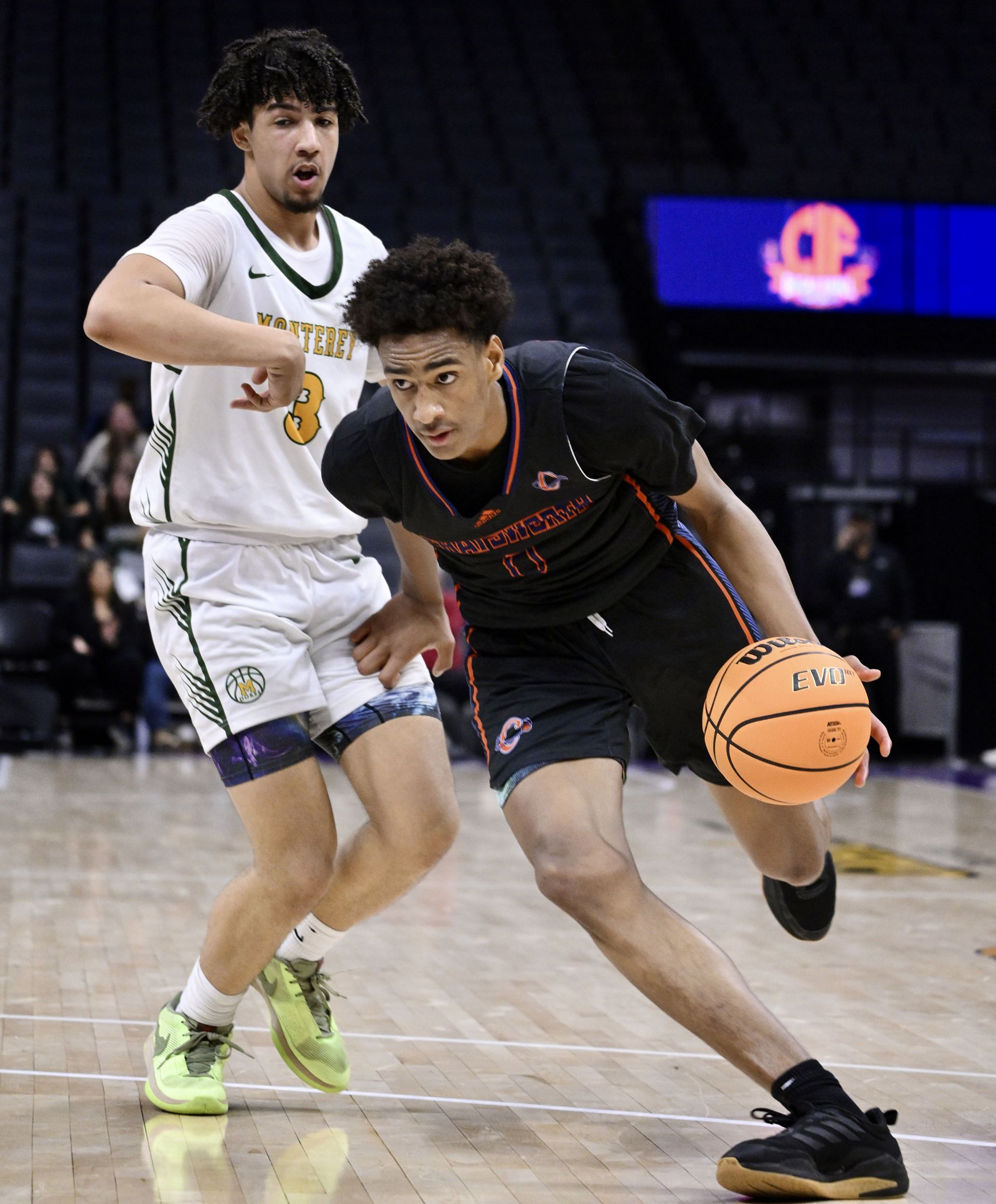 Day two CIF State basketball championship games at the Golden 1 Center in Sacramento. - Source: Getty