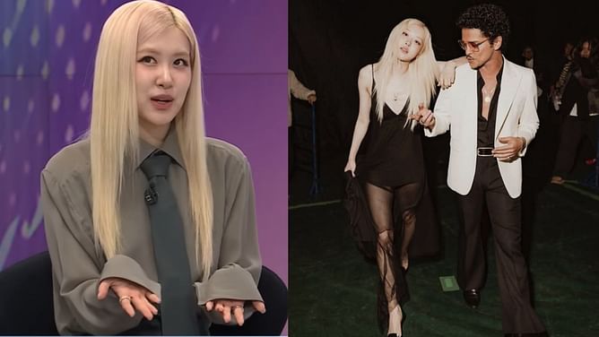 “Serving all the bread crumbs”- Fans react as BLACKPINK's Rosé shares how Bruno Mars convinced her to kiss in ‘APT.’ MV