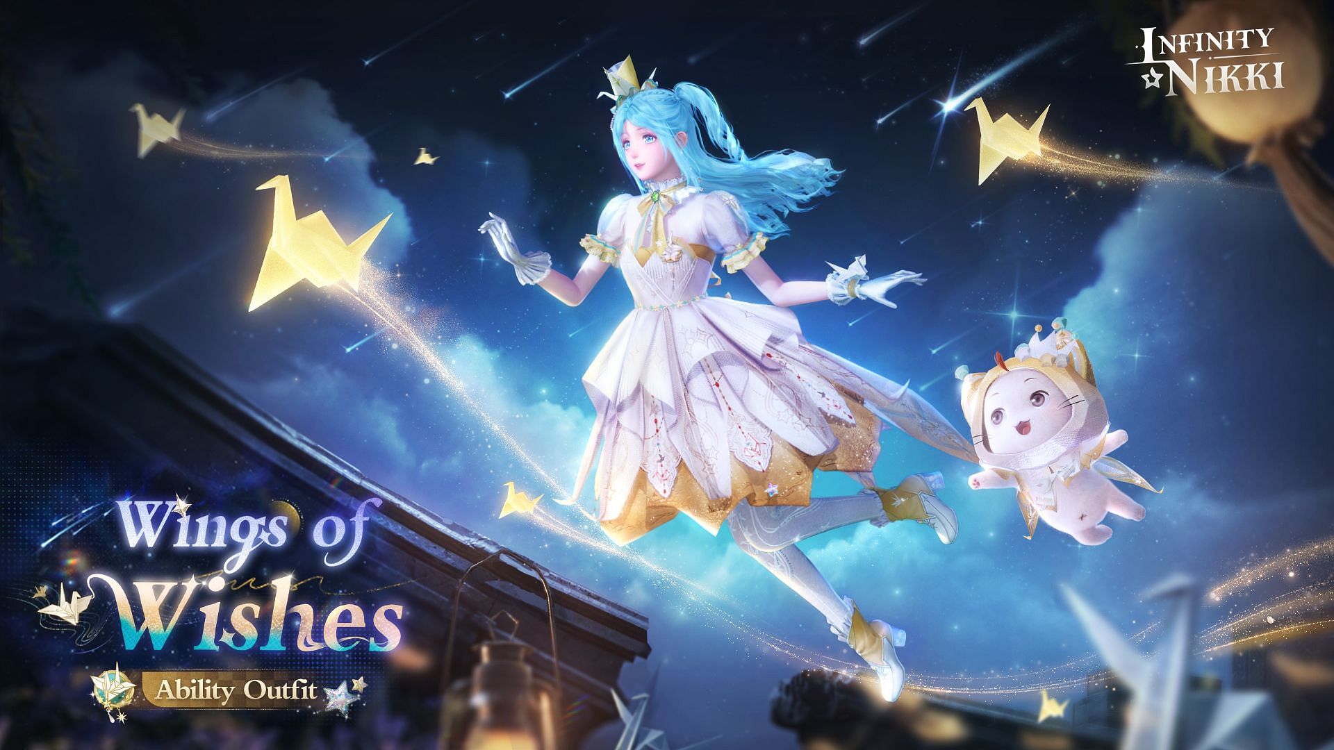 Players can pull for the new 5-Star Wings of Wishes outfit (Image via Infold Games)