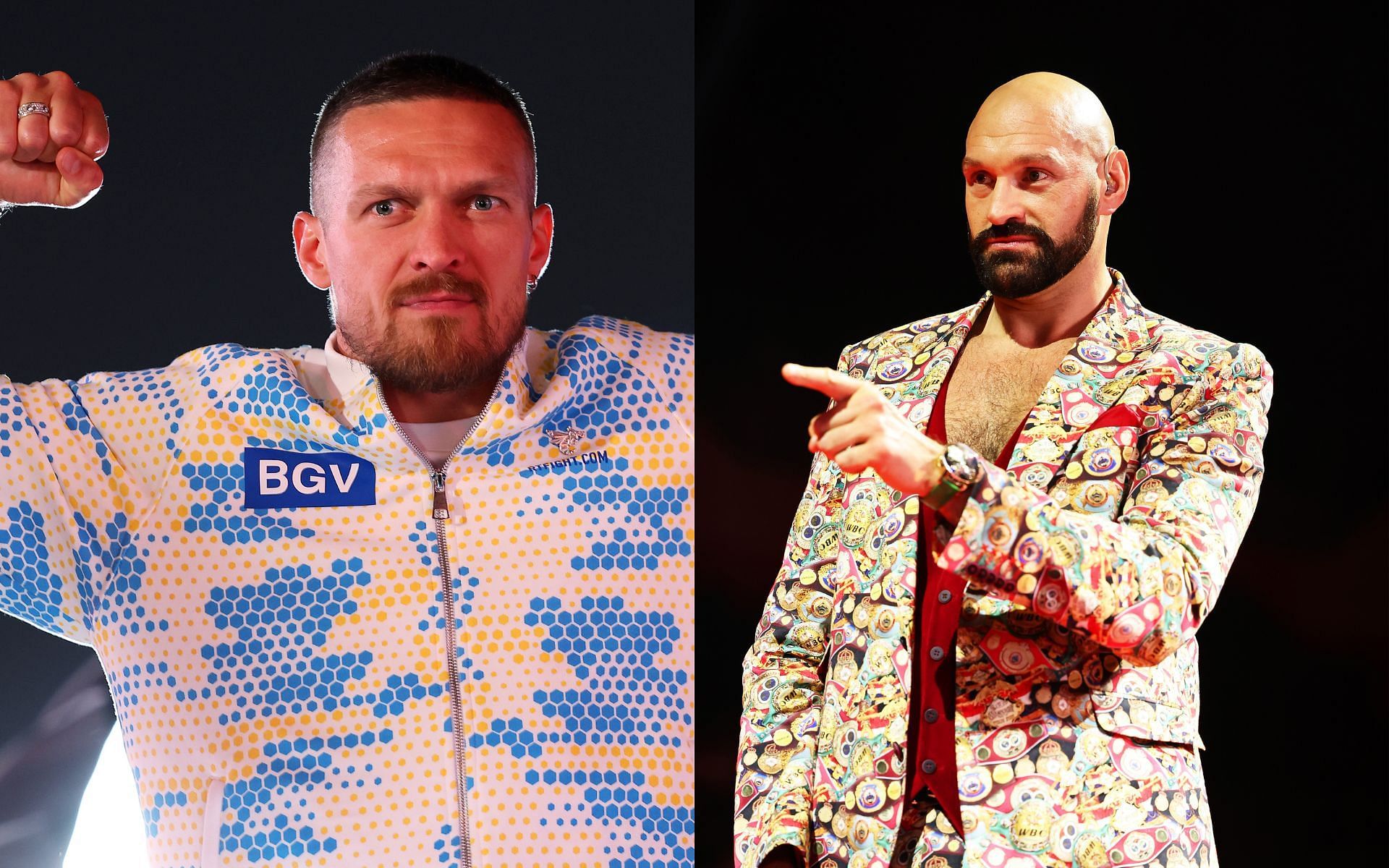 Usyk and fury purses