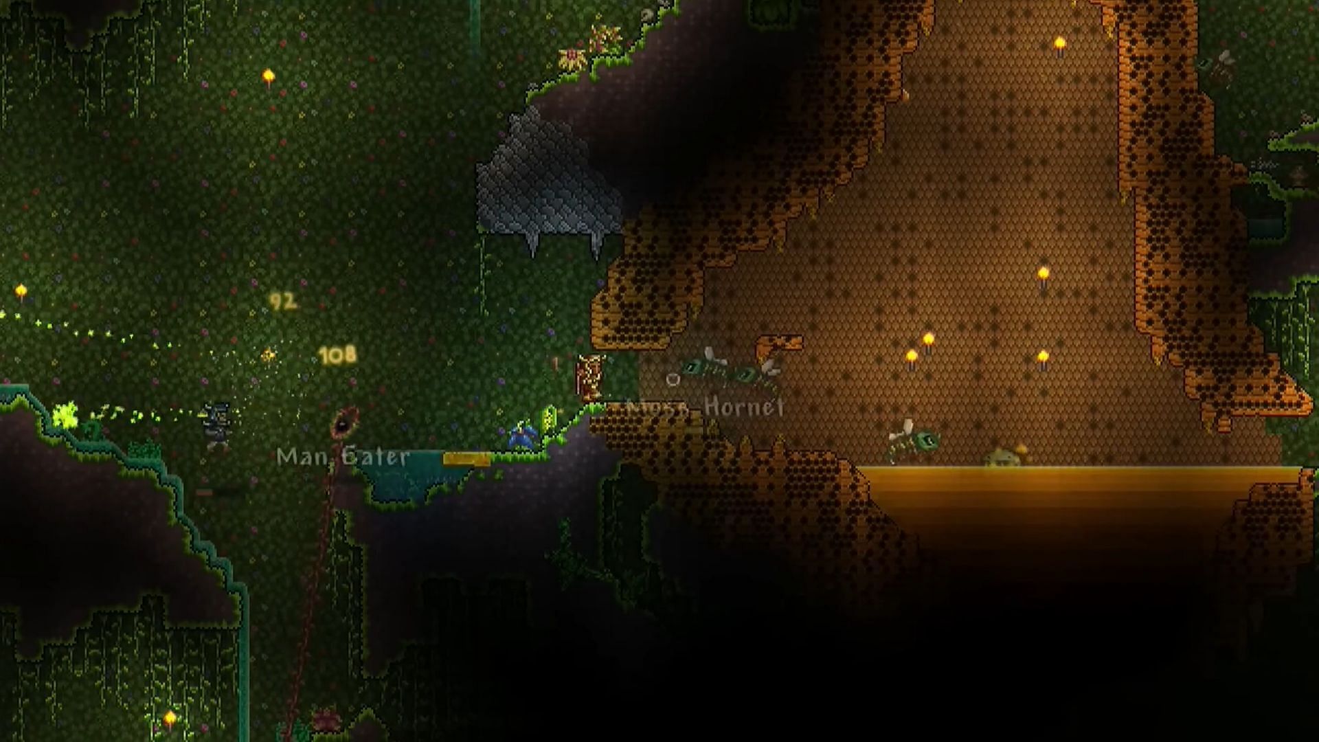 It could look similar visually to Terraria (Image via Re-Logic)