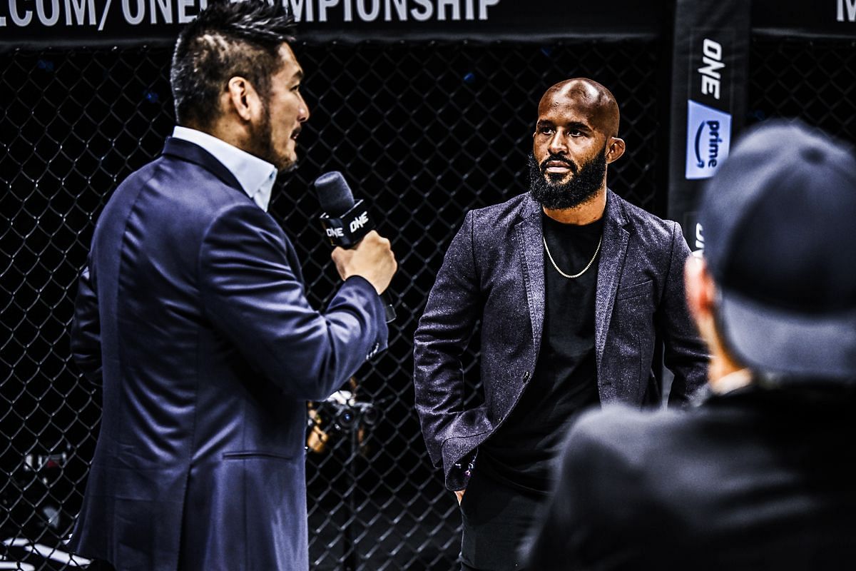 Chatri Sityodtong (L) and Demetrious Johnson (R) | Photo by ONE Championship