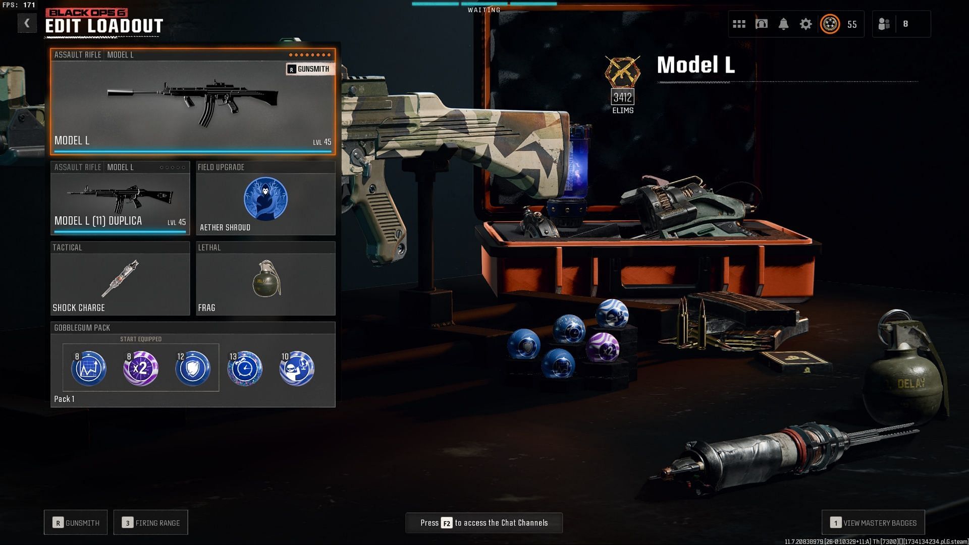 Instead of the Knife, the duplicate gun will be in your zombie loadout (Image via Activision)