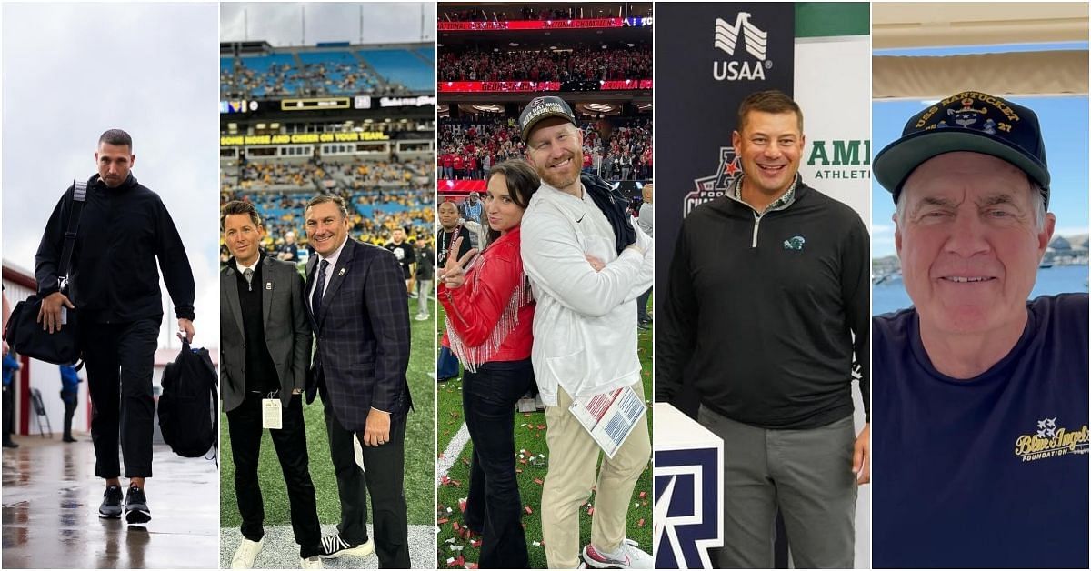 UNC (Credits: Bill Belichick, Iowa State, Dan Mullen, Glenn Schumann and Tulane football Instagram)