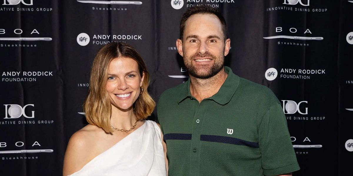 Andy Roddick and Brooklyn Decker (Image source: Getty)