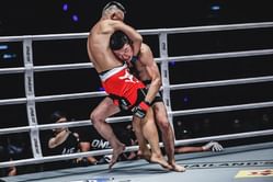 "Eyes bouta pop out" - Fans grimace at the sight of Shinya Aoki's near-lethal arm triangle submission of Ev Ting