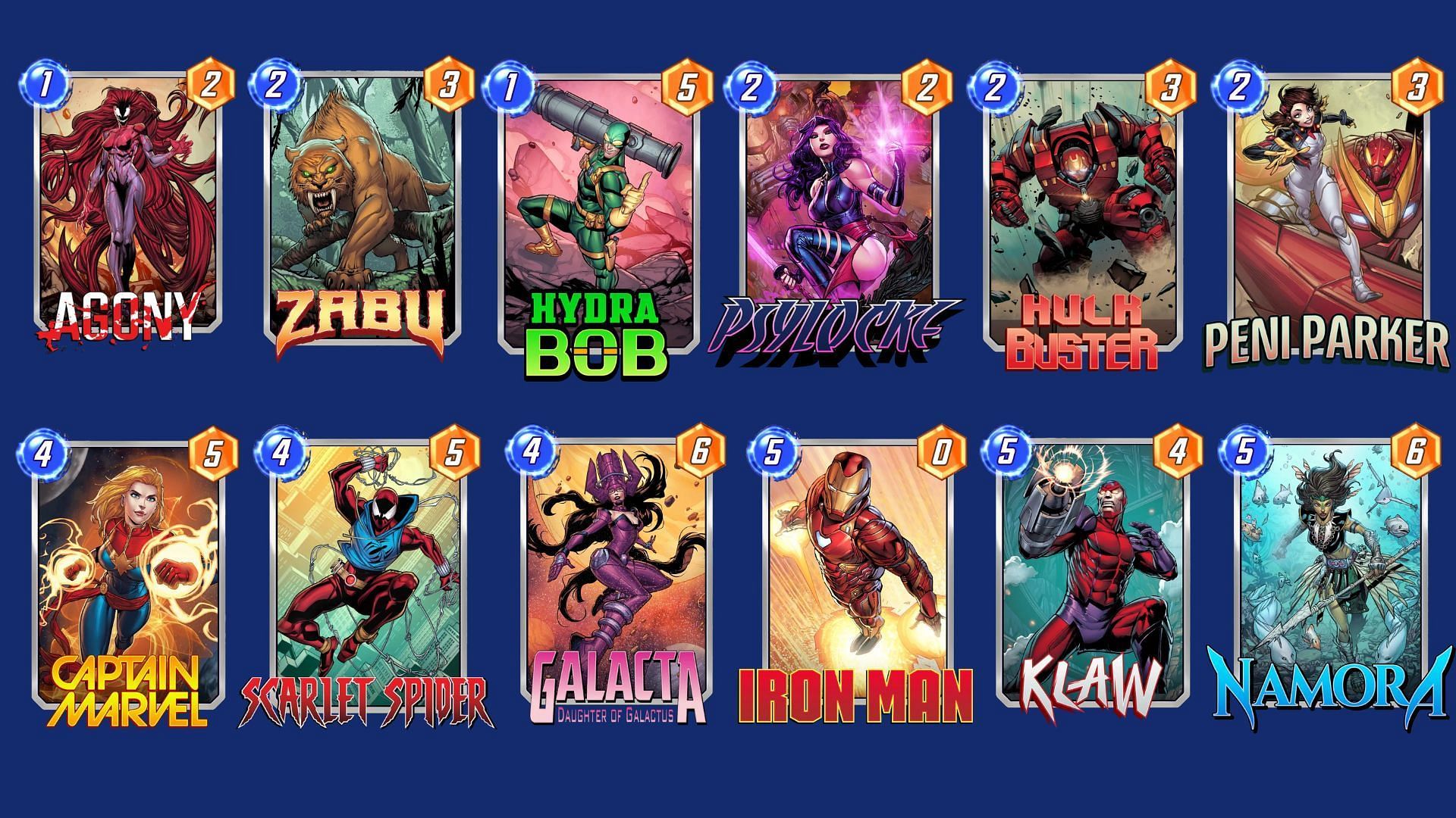 The Namora Merge Deck is one of the best Marvel Snap Peni Parker decks overall (Image via Nuverse)