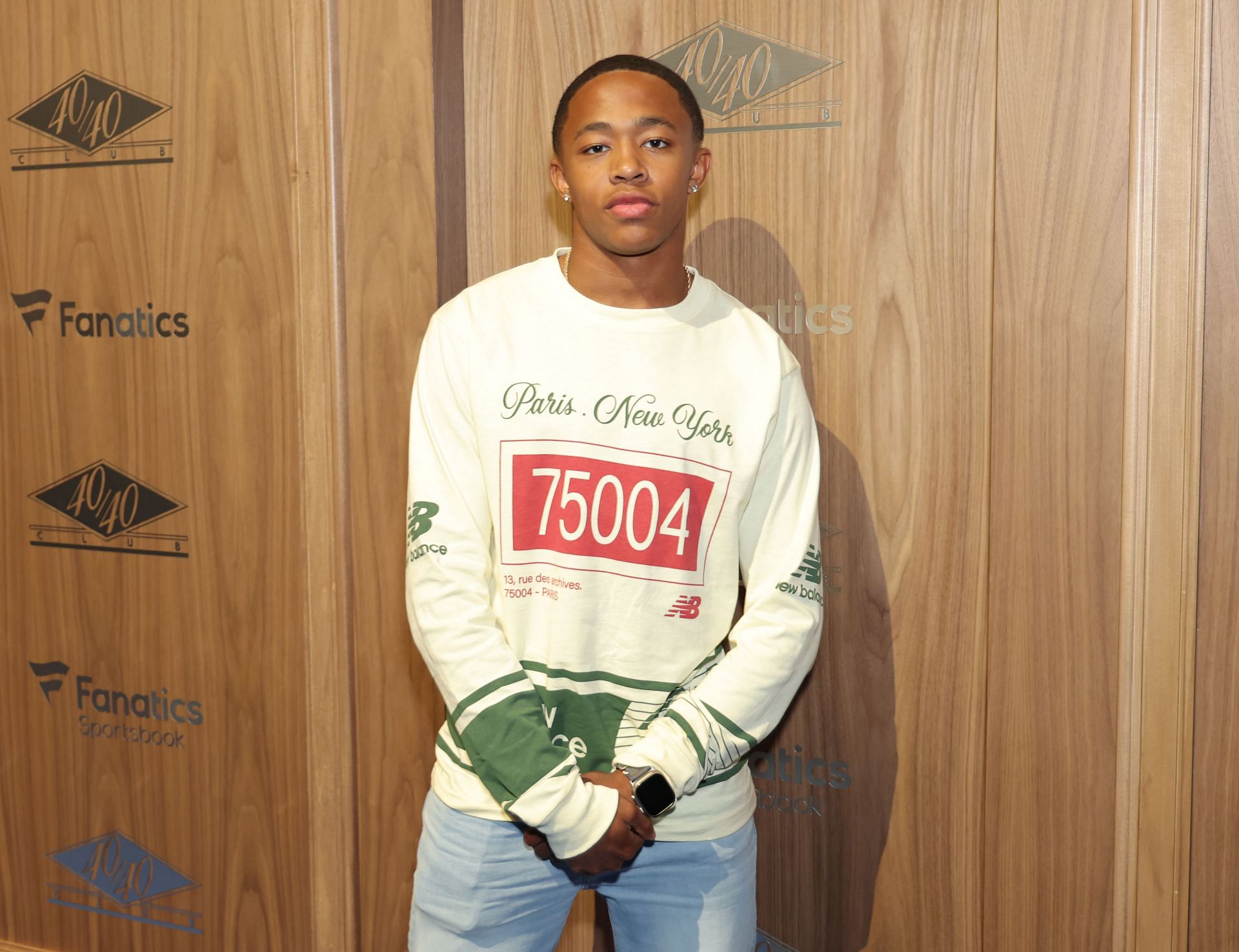 Quincy Wilson at the 40/40 Club Pop-Up - Fanatics Fest - (Source: Getty)