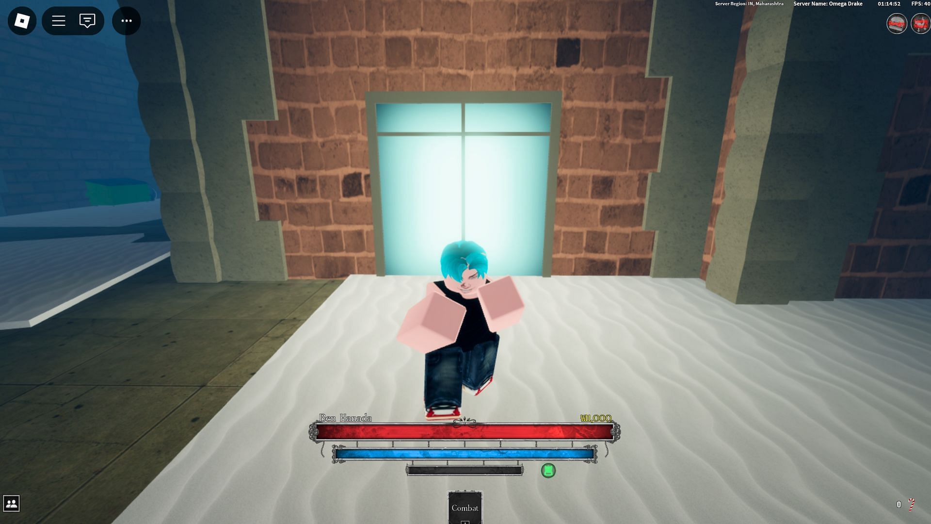 Start paying the game (Image via Roblox)