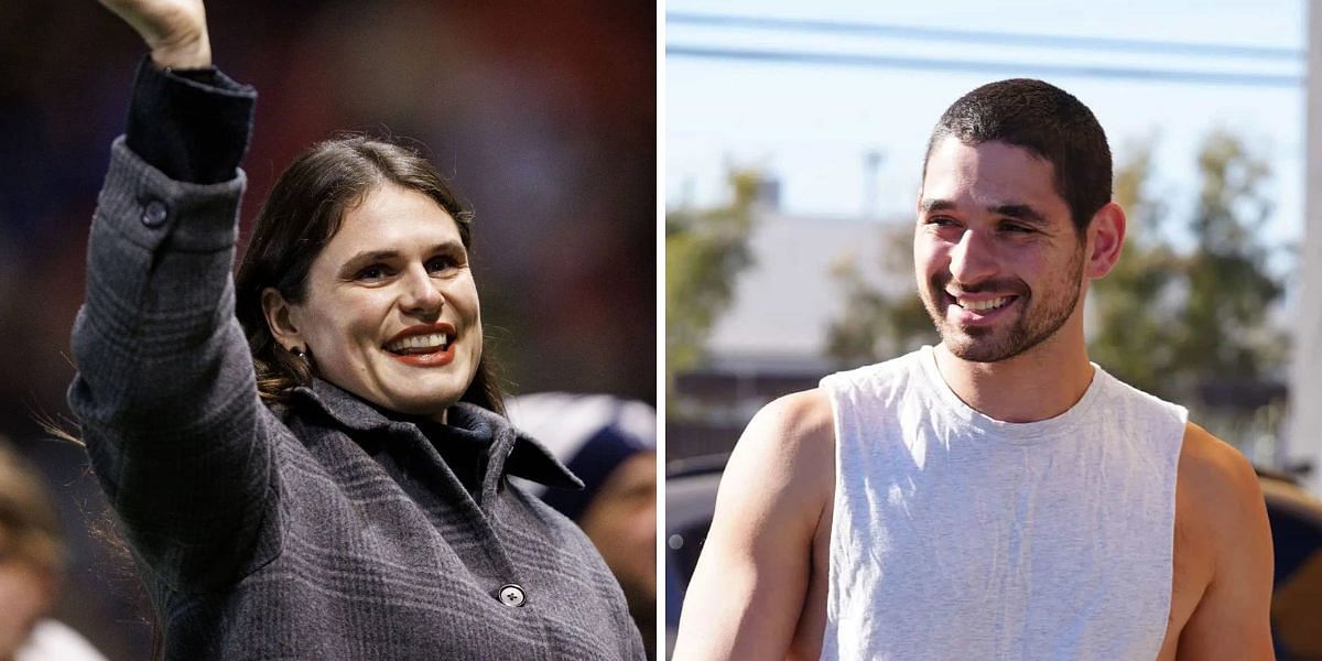 Ilona Maher&rsquo;s DWTS partner Alan Bersten makes his feelings known after Olympain hilariously fails to look mysterious and chill. PHOTO: Both from Getty Images