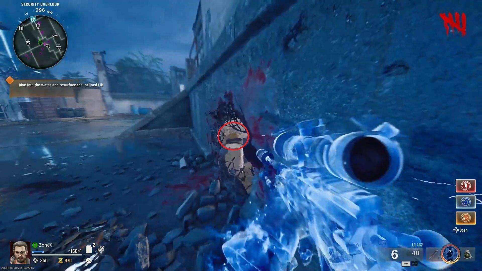 Earn the free Fire Sale power-up by completing the new Terminus Island Easter egg in Black Ops 6 Zombies (Image via ZoneX on YouTube/Activision)