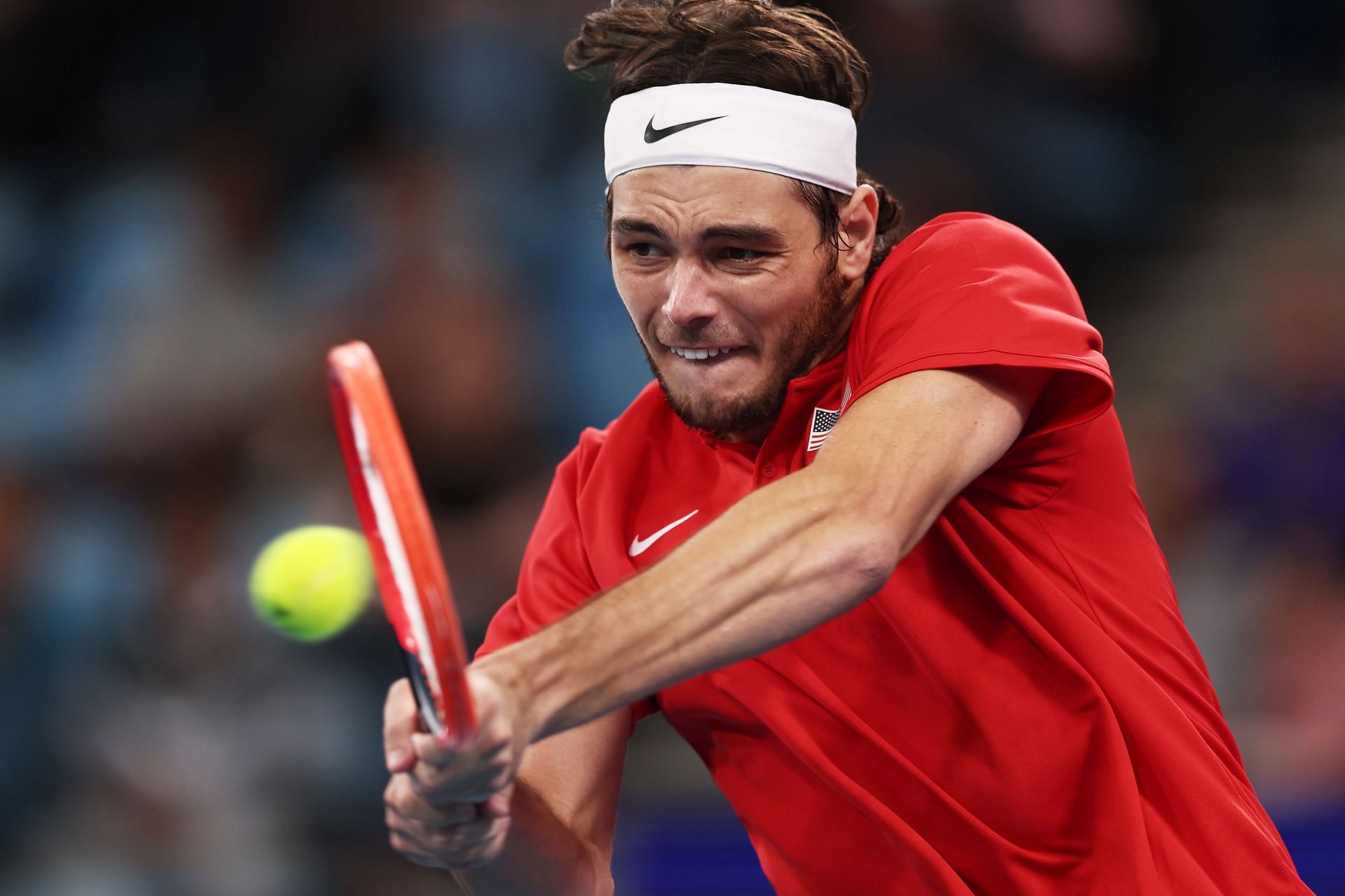 Taylor Fritz at the 2023 United Cup [Image Source: Getty Images]