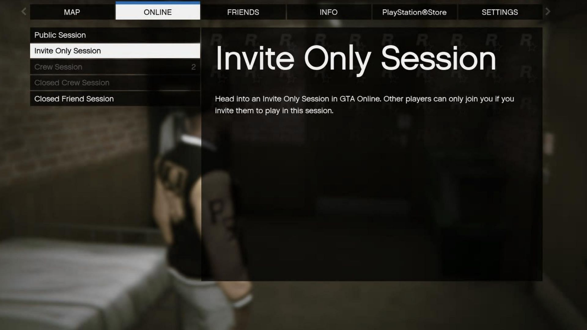 Invite Only sessions are best for solo players (Image via Rockstar Games)