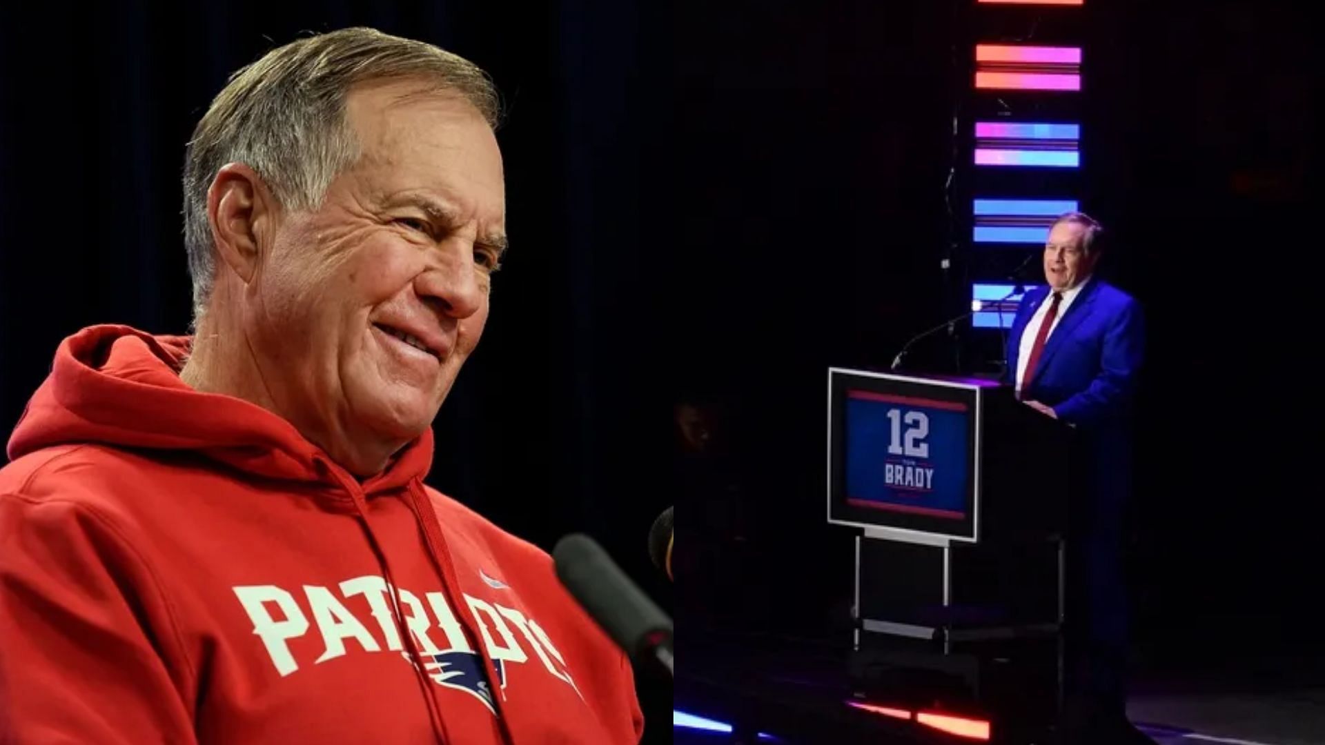 Former Patriots coach Bill Belichick