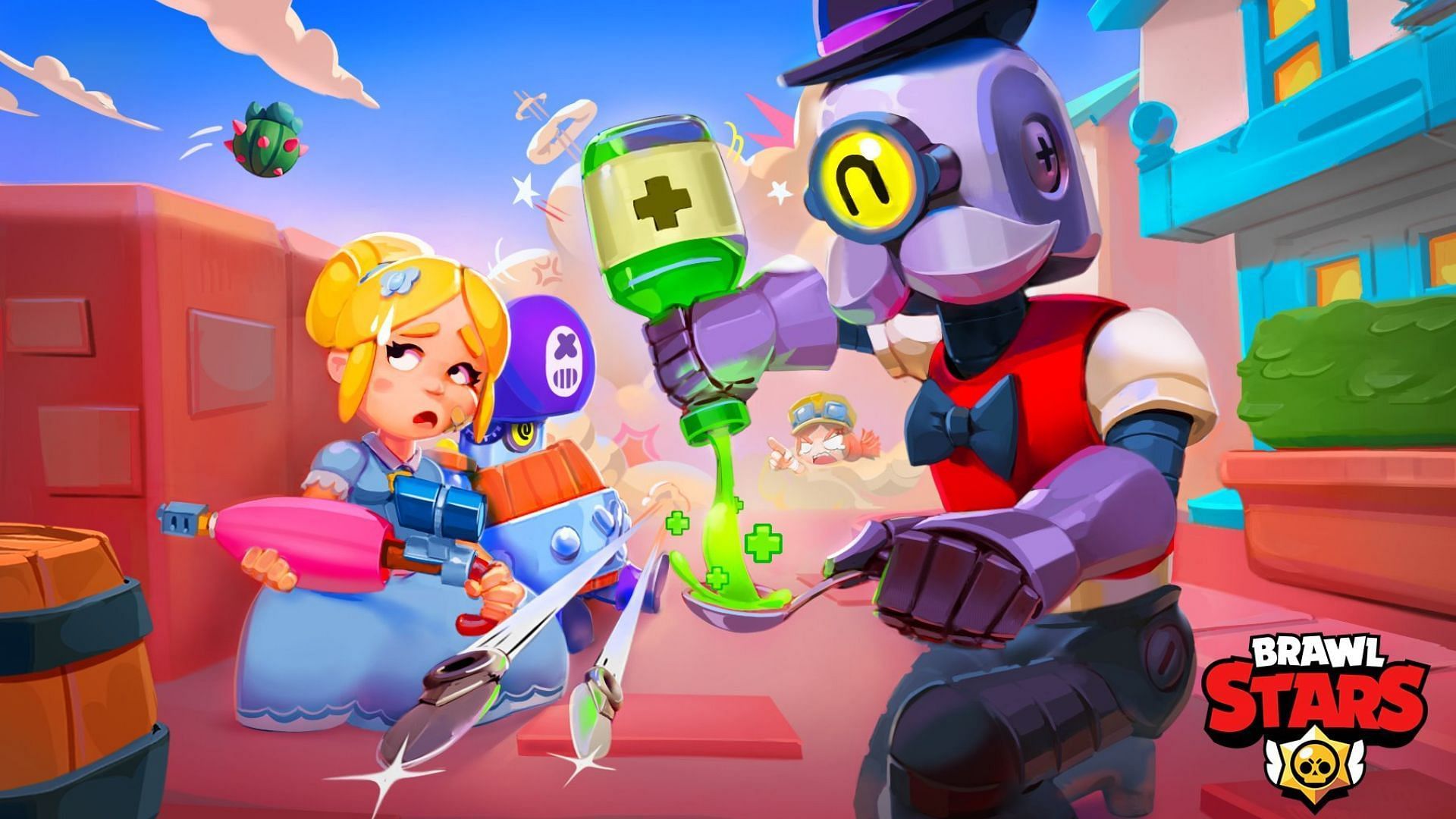 Barley is a great Artillery Brawler for Colt in Brawl Stars (Image via Supercell)