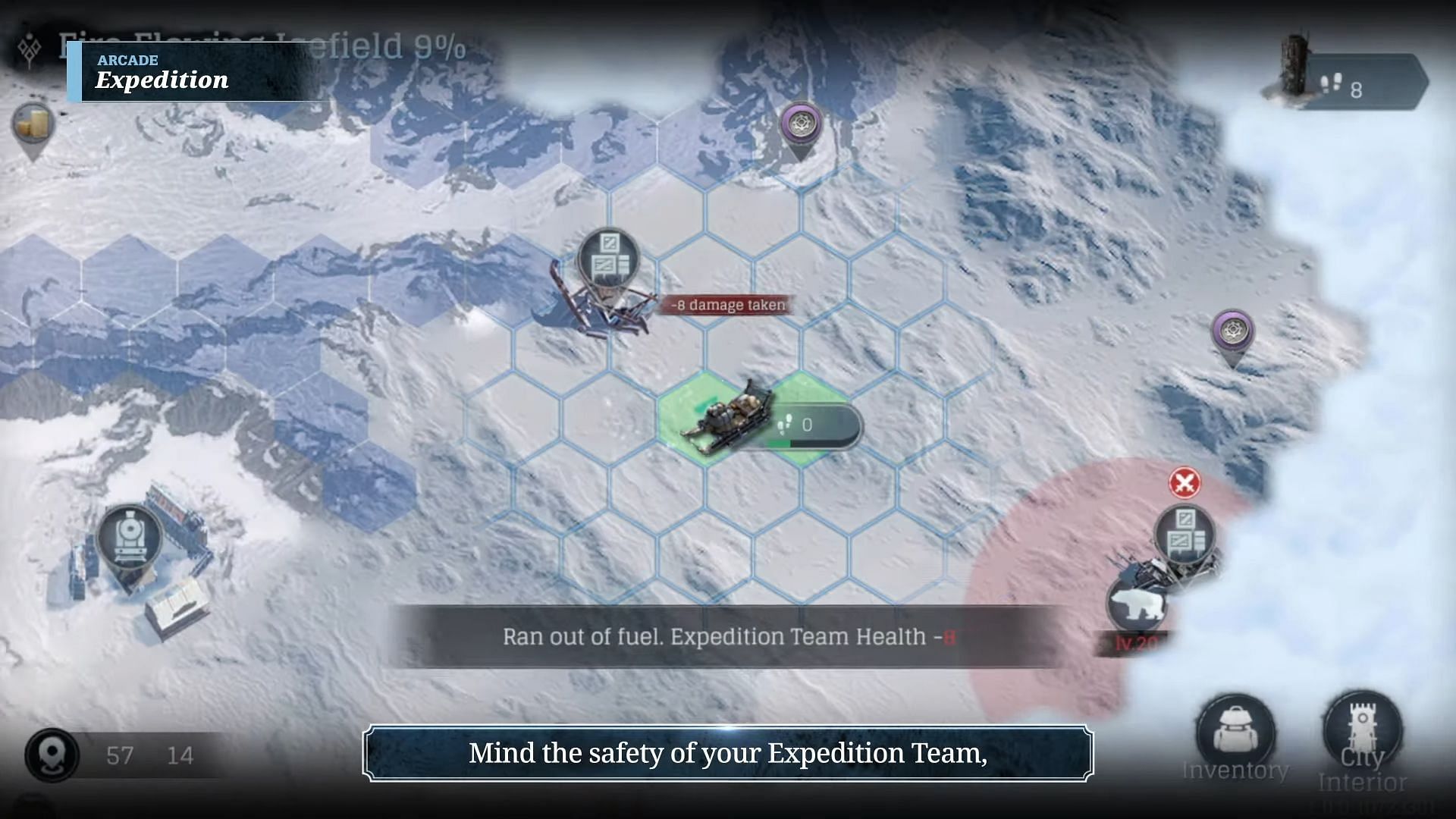 Research helps city growth in Frostpunk Beyond the Ice(Image via Com2uS)