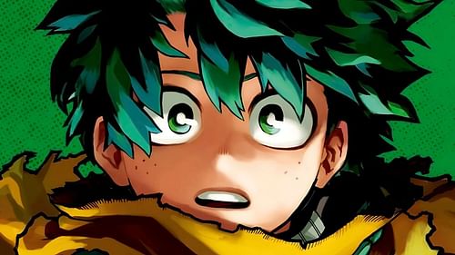 Deku as shown in the manga (Image via Shueisha)