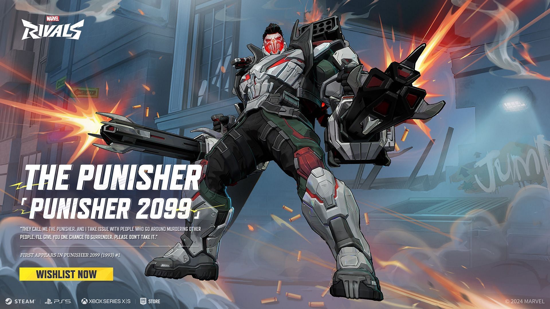 The Punisher in Marvel Rivals (Image via NetEase Games)