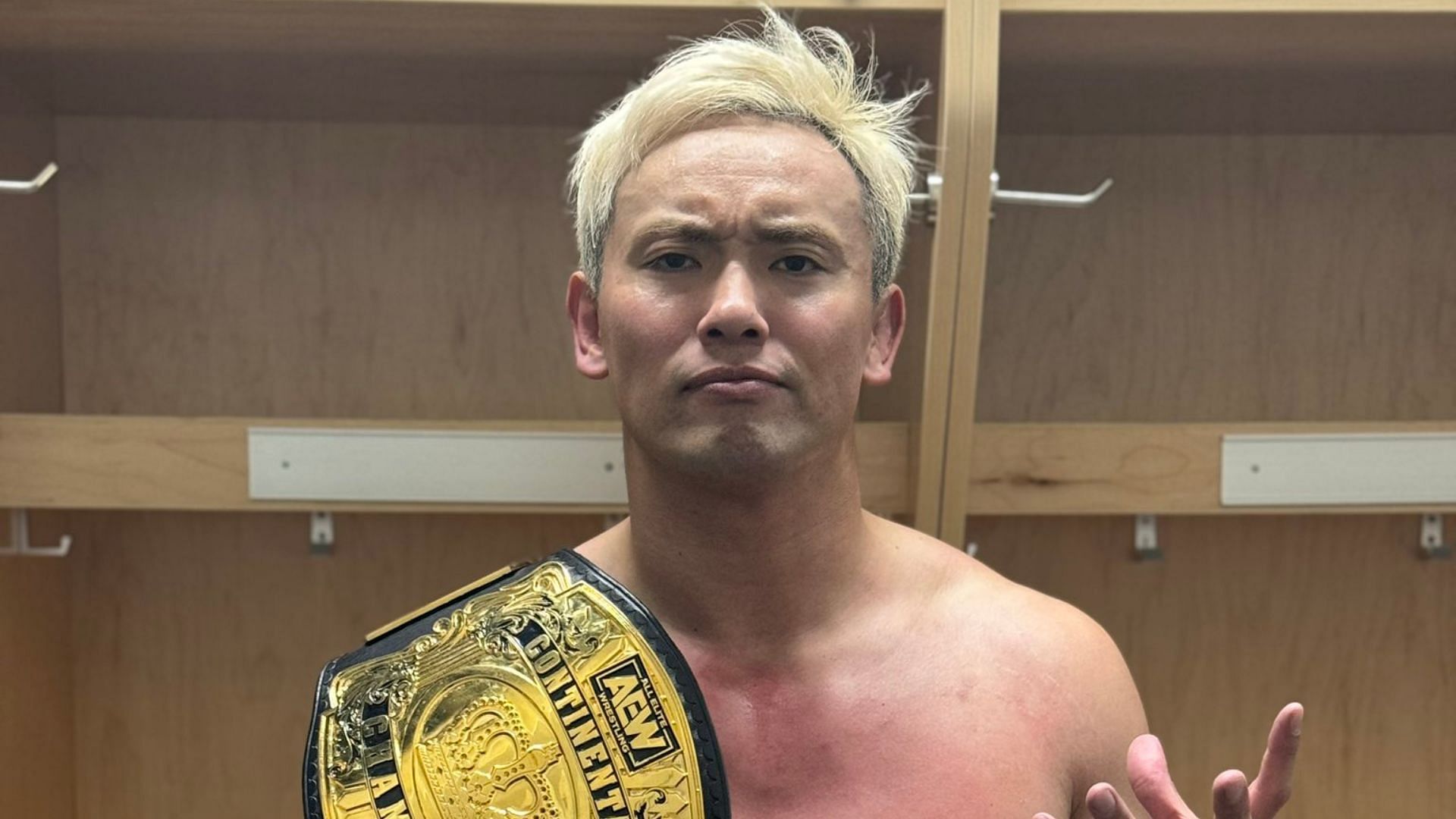 Kazuchika Okada is the AEW Continental Champion. (Image credits: Kazuchika Okada