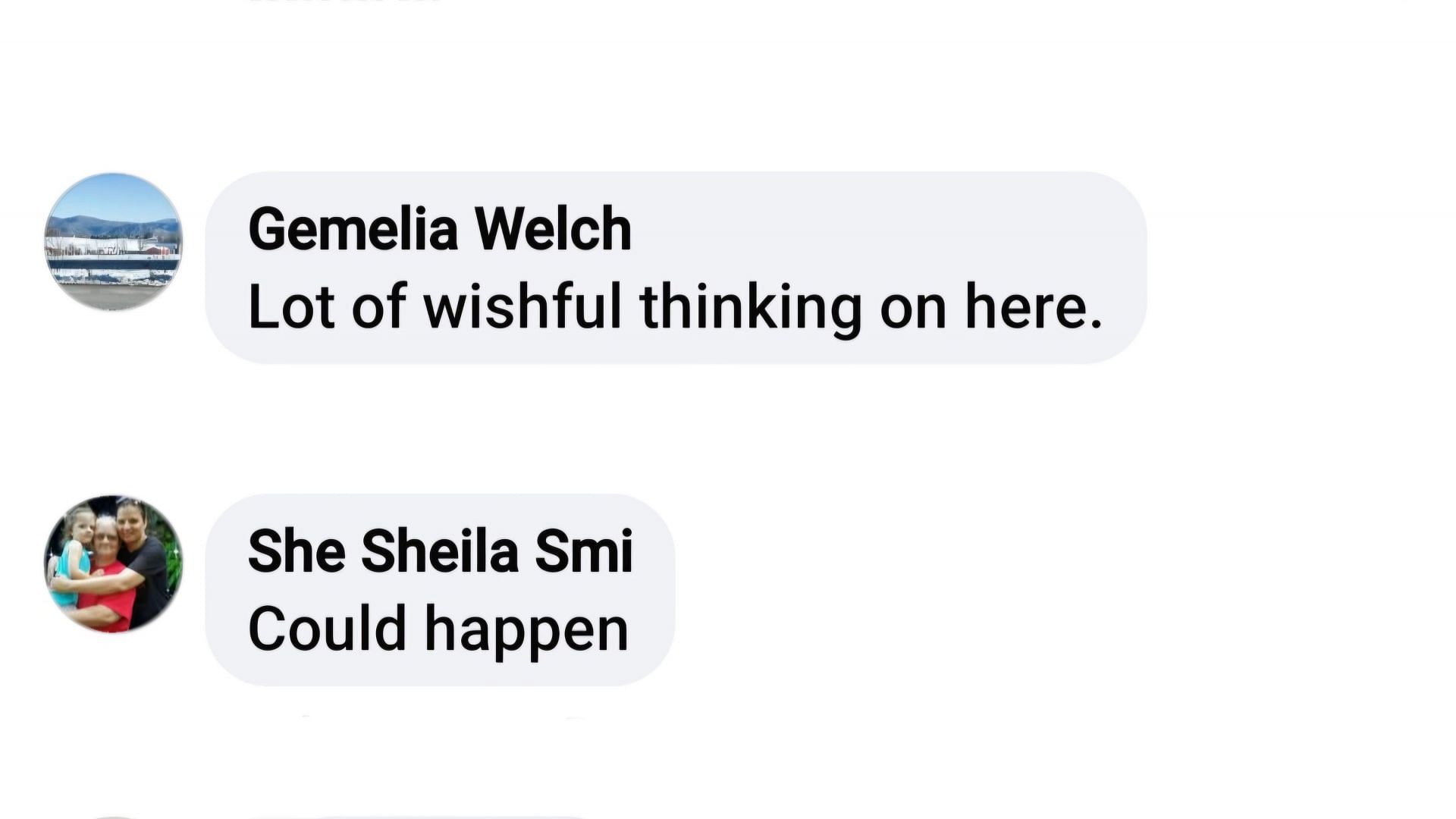 Fans commenting on a possible appearance of The Young and the Restless lawyers on the soap (via Angela MD Edwards / Facebook)