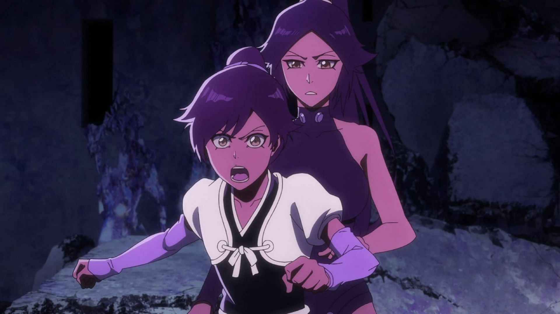 Yushiro and Yoruichi (Image via Pierrot Films)