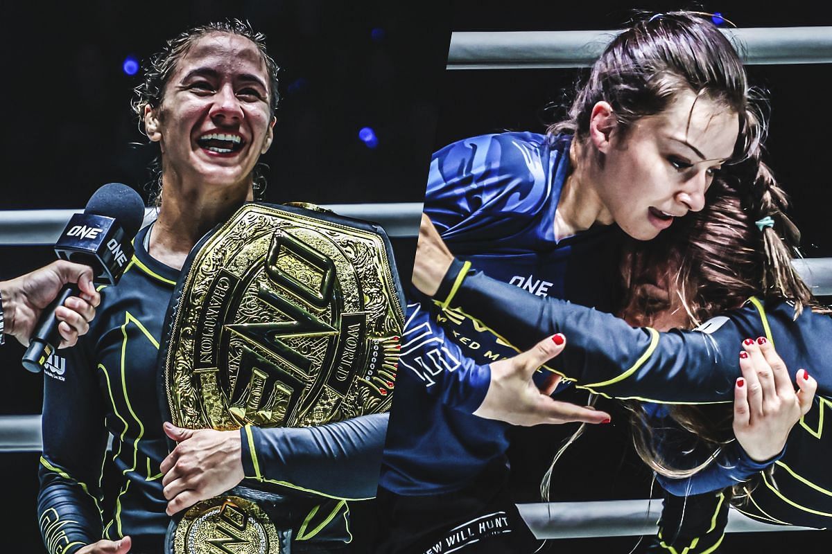 Mayssa Bastos and Danielle Kelly - Photo by ONE Championship