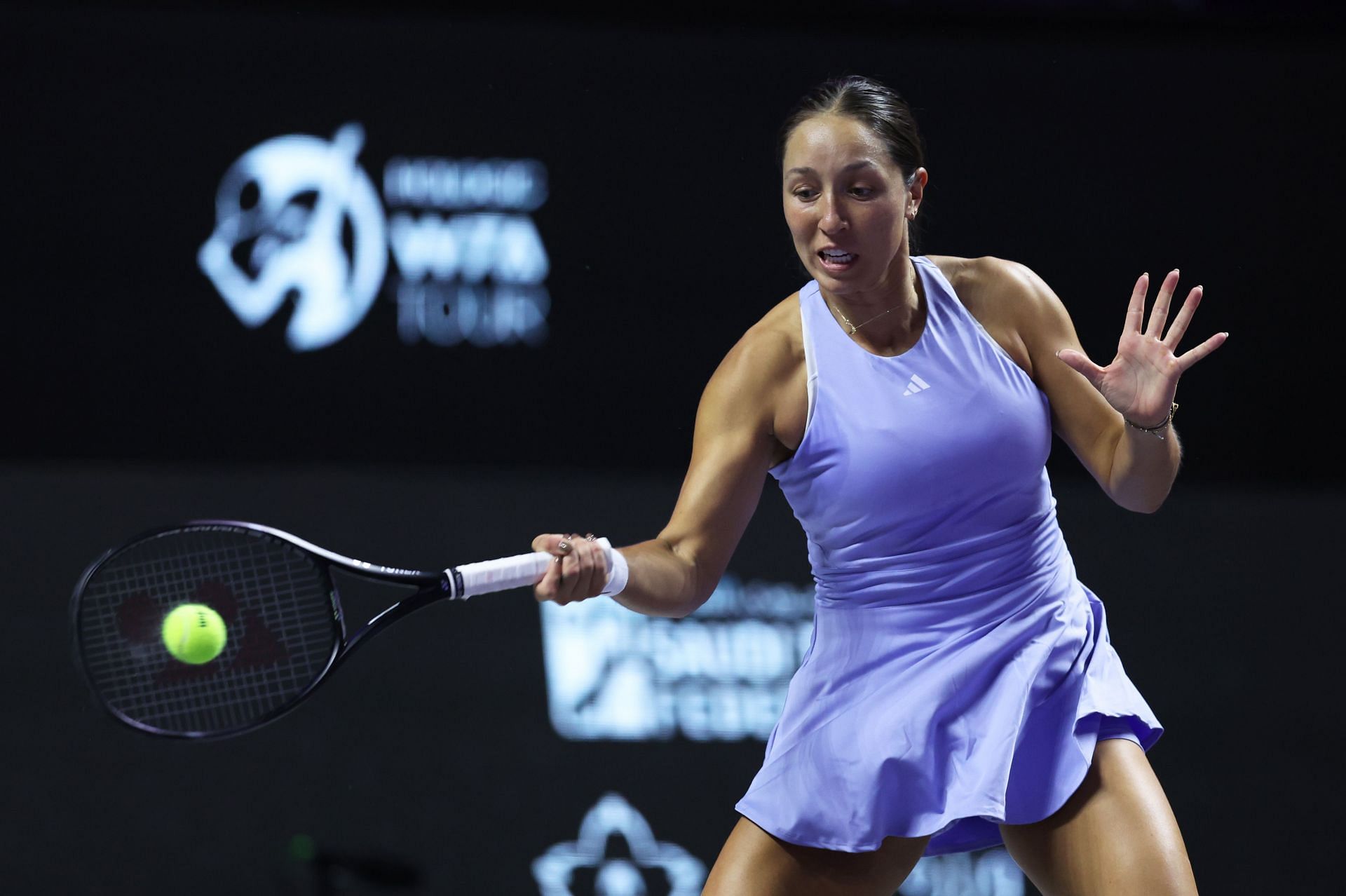 Jessica Pegula at the WTA Finals 2024 - Source: Getty