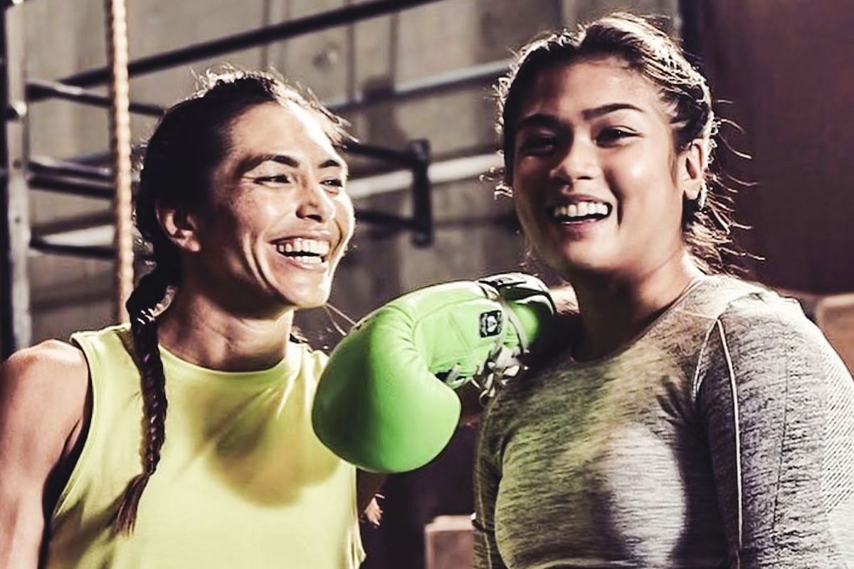 Janet Todd (L) and Jackie Buntan (R) | Photo by ONE Championship