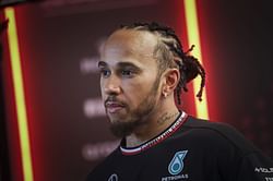 "Just my luck": Lewis Hamilton reflects on missed opportunity in final Mercedes qualifying session after struggling behind Alpine in Abu Dhabi