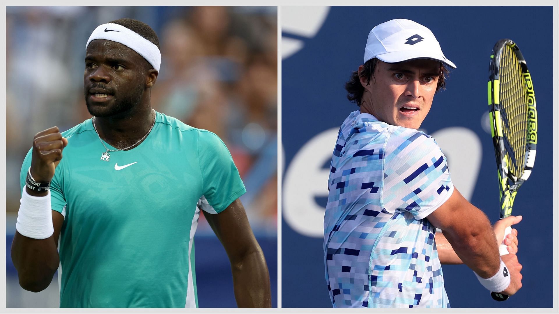 Frances Tiafoe vs Adam Walton is one of the first-round matches at the Brisbane International 2025. (Photos: Getty)