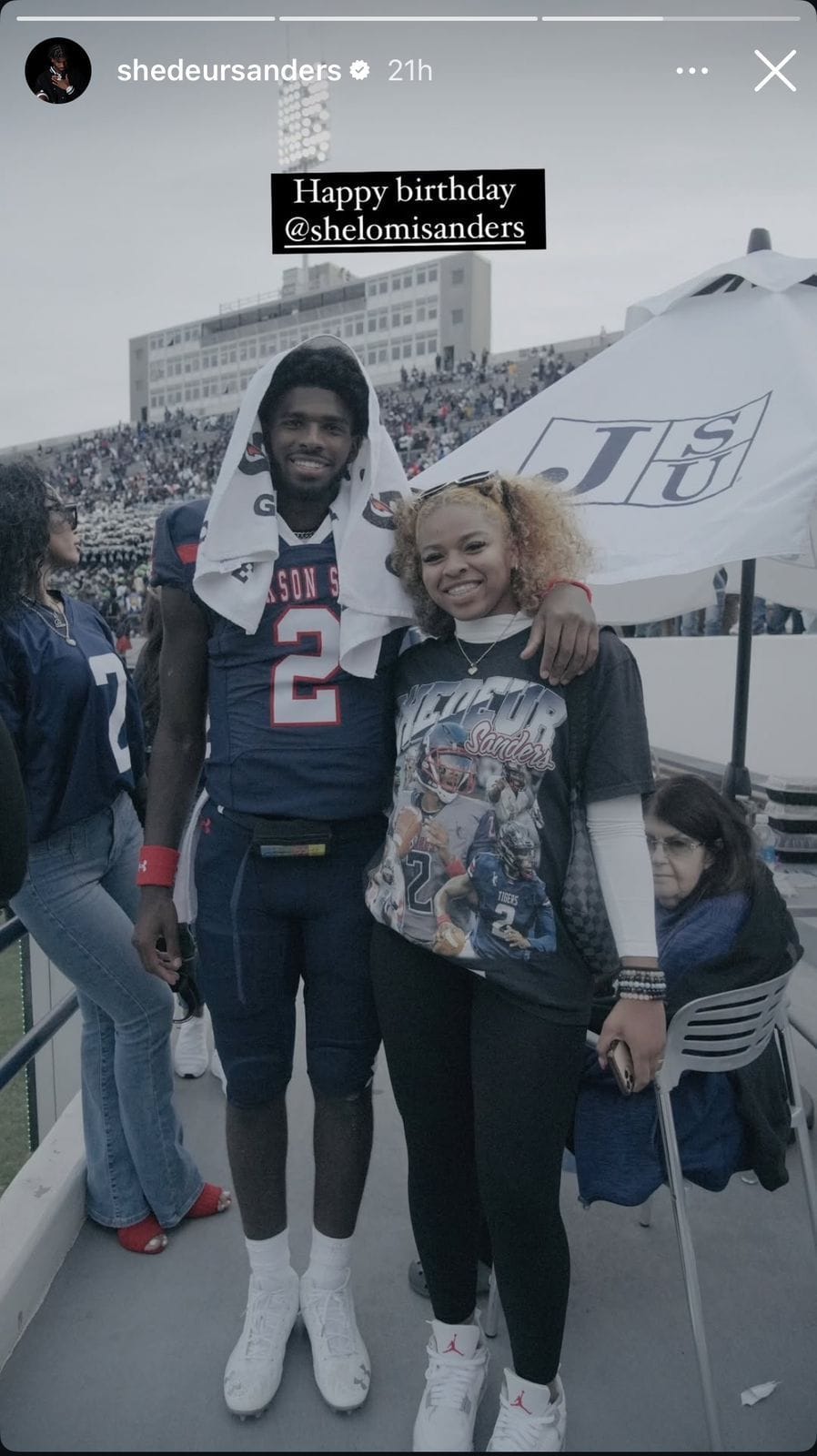 Shedeur Sanders sends a special wish to Deion Sanders and ex-wife Pilar